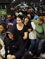 Black Friday + Walmart + Pepper Spray Battery = Jail