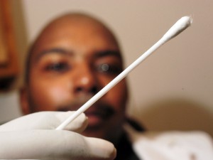 dna Q-tip swab