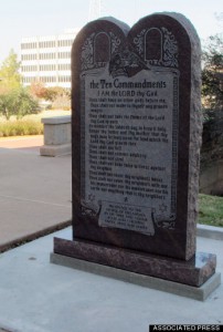 Ten Commandments Monument