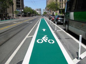road diet bike lane
