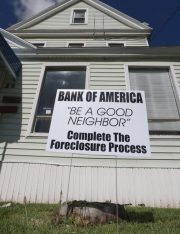 Shaming Banks to Quicken the Foreclosure Process
