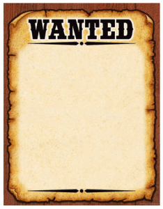Wanted Poster