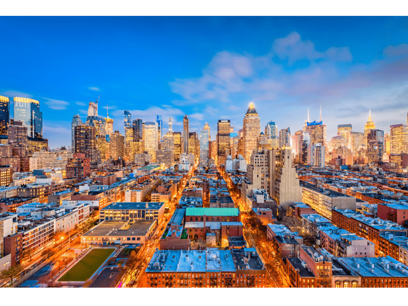 New York City in the Evening