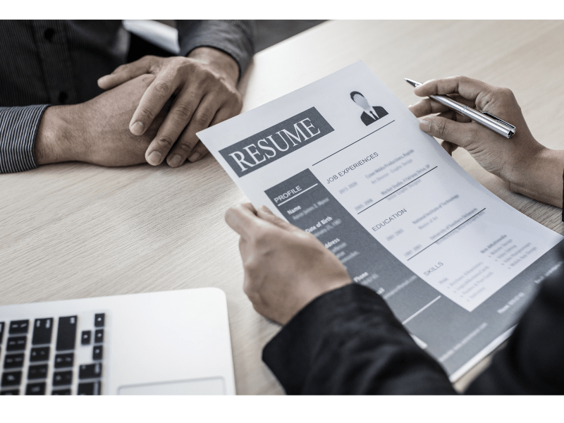 Employee and Employer Talking