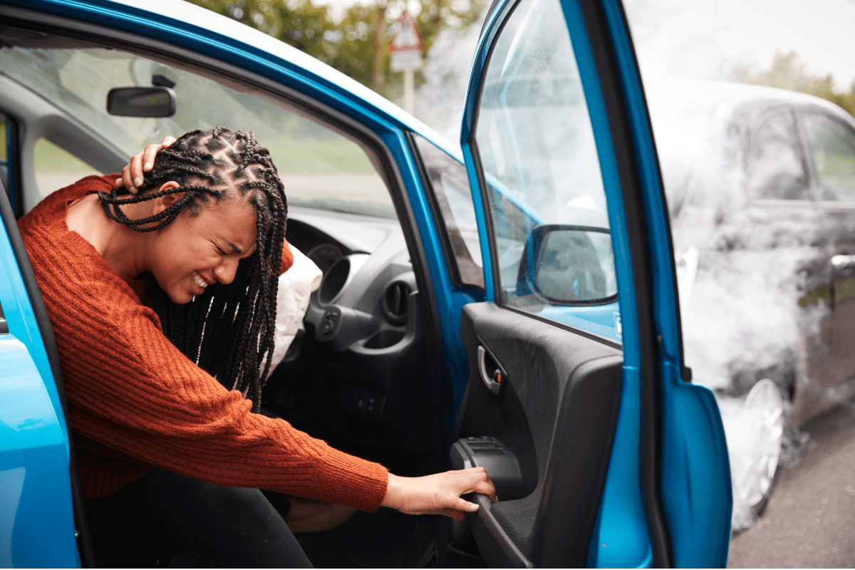 Women in Car Accident