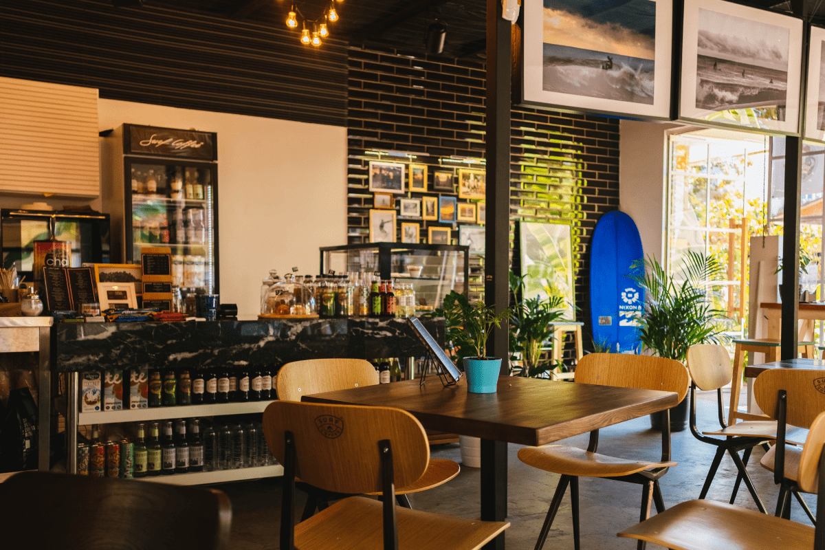 Interior of a Restaurant