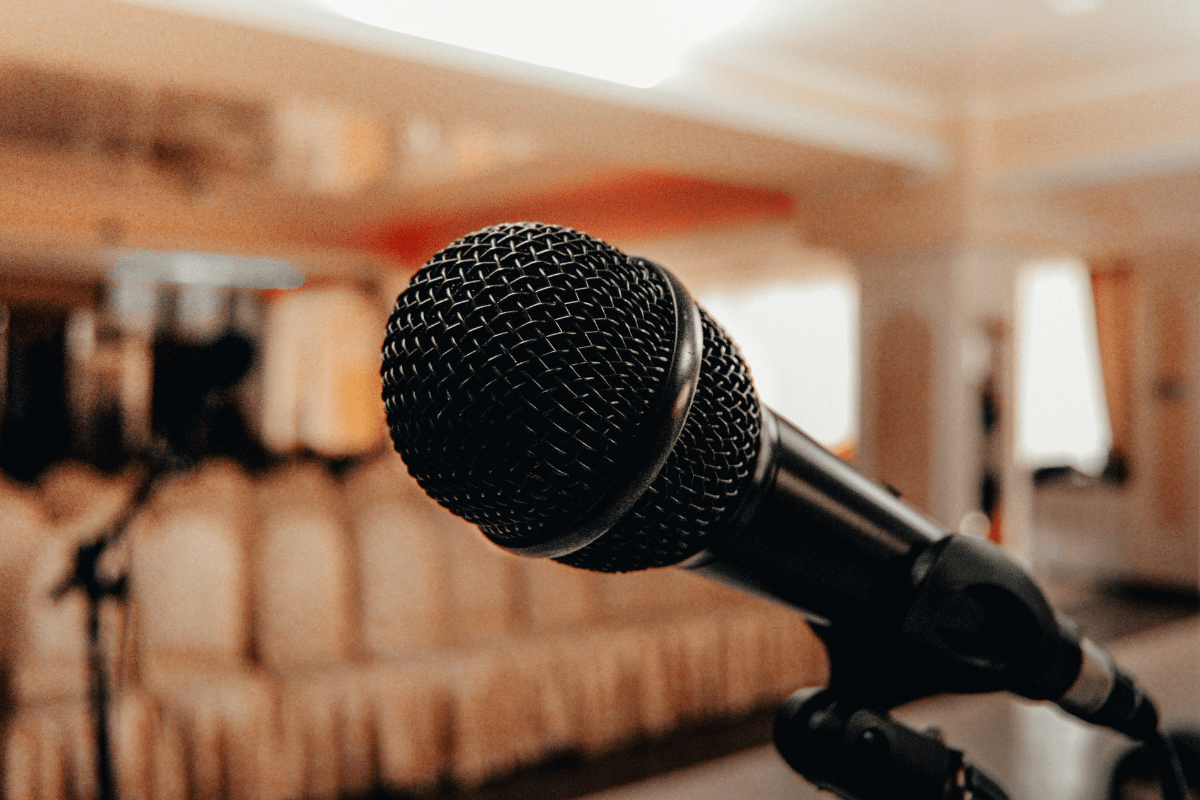 Microphone for Broadcasting