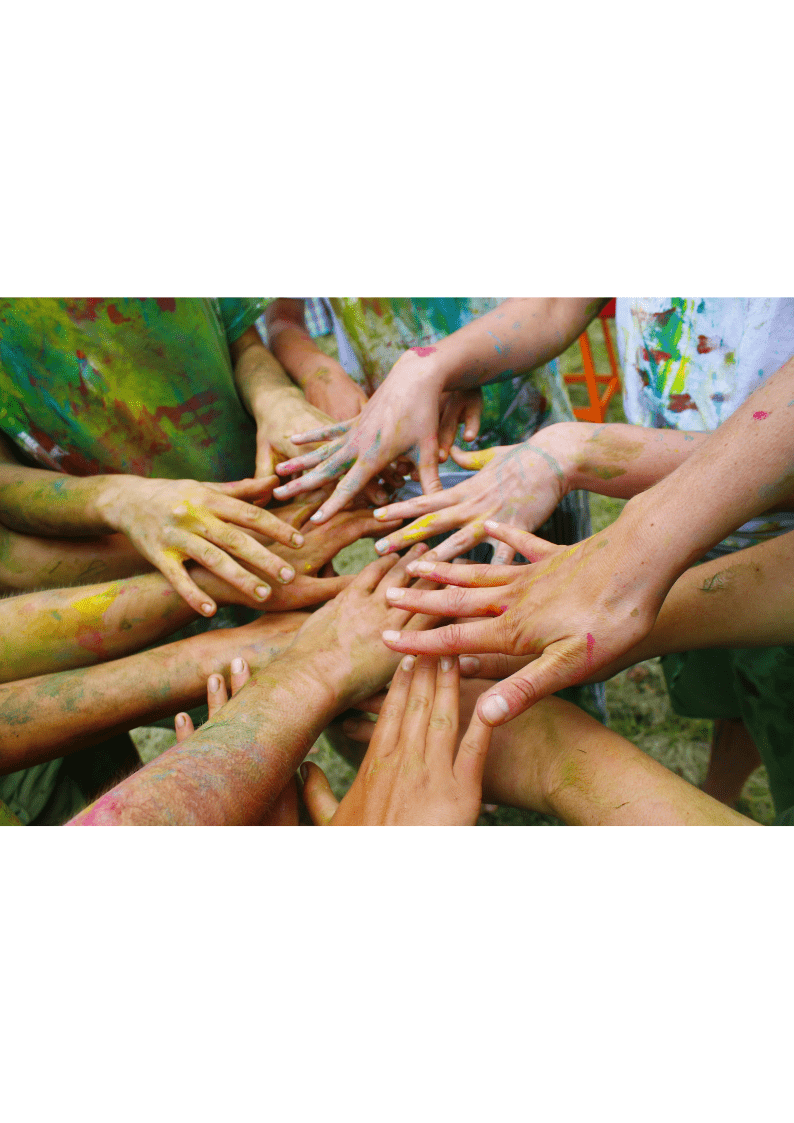 Children Finger Painting