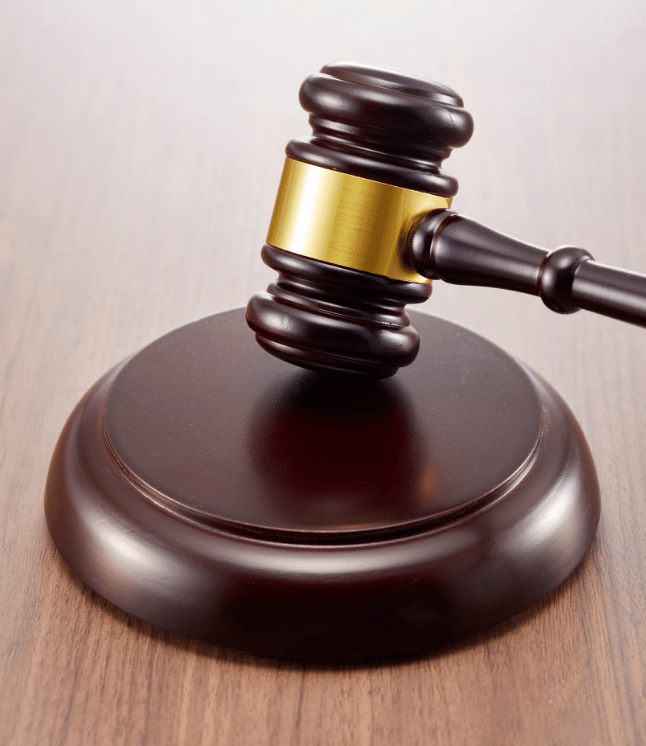 A judge's gavel.