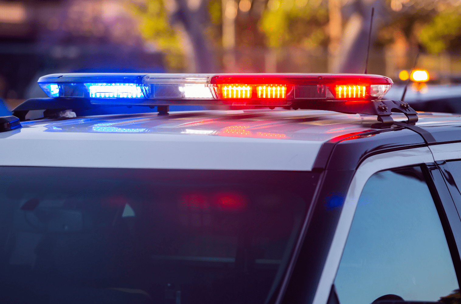Picture of a police car.